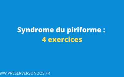 Syndrome du Piriforme : Causes, Symptômes, Traitement