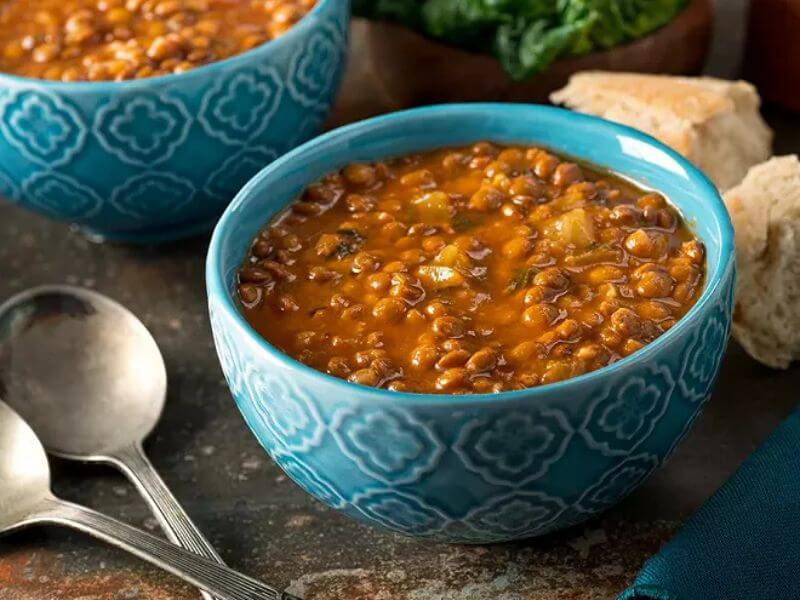 Curry de lentilles